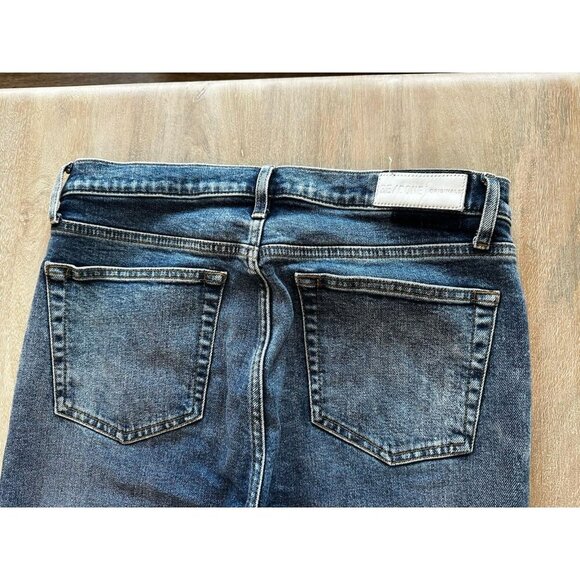 REDONE 50s Cigarette Jeans Medium Wash Retro Stone Size 31 Classic - Picture 6 of 9